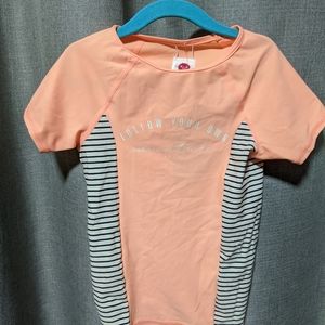 NWT Roxy Girls Rash guard size 8/s